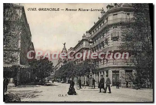 Cartes postales Grenoble Avenue Alsace Lorraine