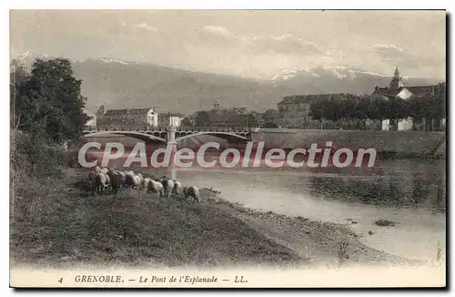 Cartes postales Grenoble Le Pont De I'Esplanade