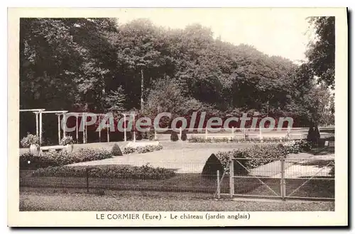 Cartes postales Le Cormier Le Ch�teau jardin anglais