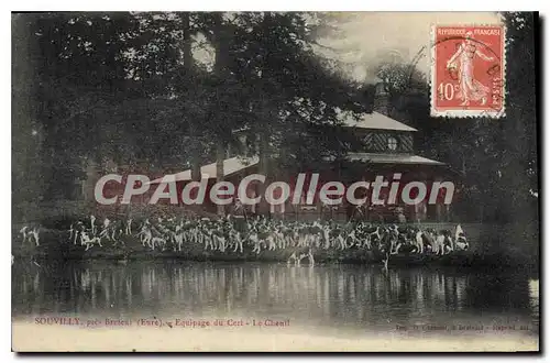 Cartes postales Souvilly Pres Breteul Equipage Du Cerf Le Chenil