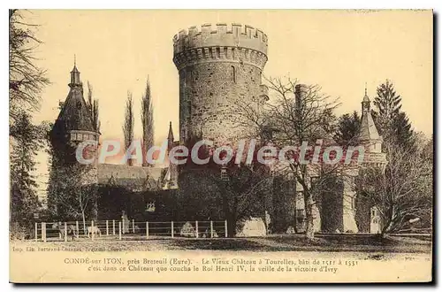 Cartes postales Conde Sur Iton Pres Breteuil ch�teau