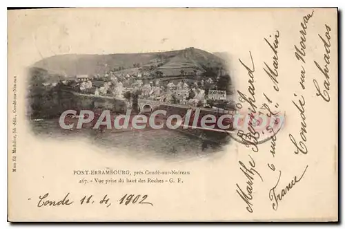 Cartes postales Pont Errambourg Pres Conde Sur Noireau VUe Prise Du Haut Des Roches