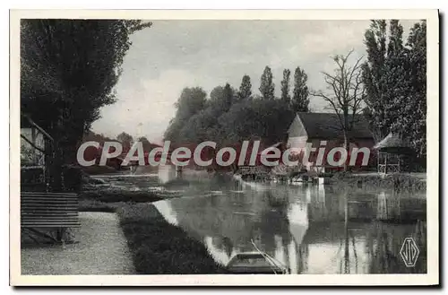 Ansichtskarte AK Cailly L'Eure Et Le Pont