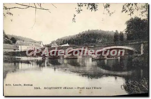 Cartes postales Acquigny Pont Sur I'Eure