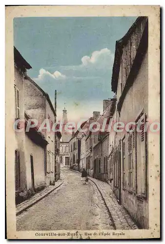 Cartes postales Courville Sur Eure Rue I'Epee Royale