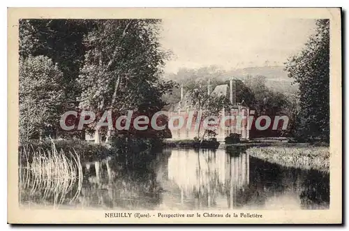 Cartes postales Neuilly Perspective Sur Le Chateau De La Folletiere