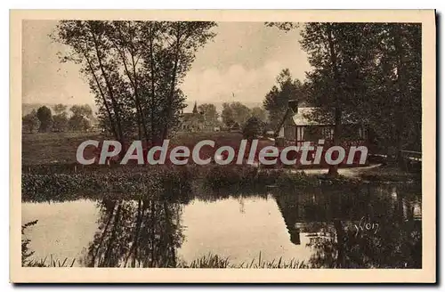 Ansichtskarte AK Normandie Village D'Equigny Vue Prise De La Voie Ferree