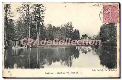 Ansichtskarte AK Gaillon Chateau Des Rotoirs