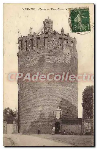 Cartes postales Verneuil Tour Grise