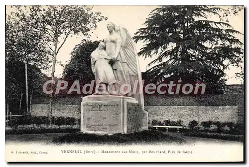 Cartes postales Verneuil Monument Aux Morts