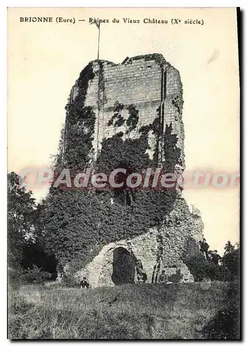 Ansichtskarte AK Brionne Ruines Du Vieux Ch�teau