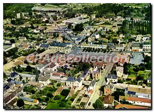 Cartes postales moderne Ezy Sur Eure Vue Generale Aerienne