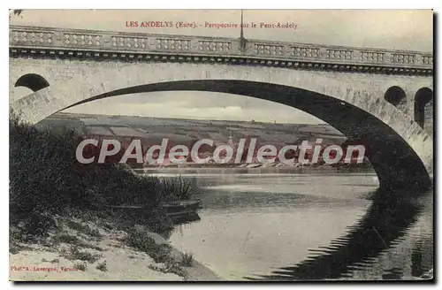 Cartes postales Les Andelys Perspective Sur Le Petit Andely