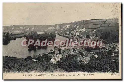 Cartes postales Le Petit Andely Vue Generale Prise De Chateau Gaillard