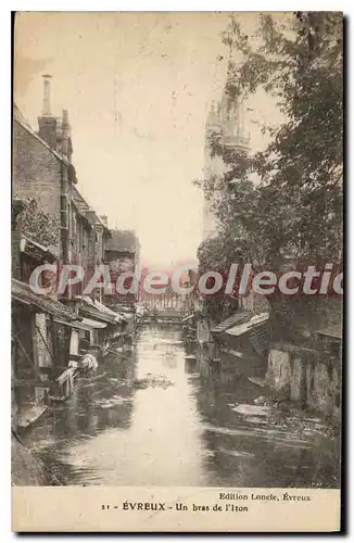 Cartes postales Evreux Un Bras De I'Iton