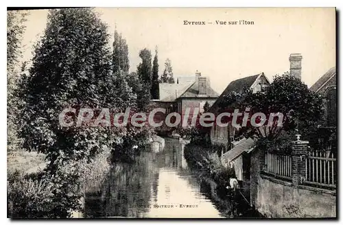 Cartes postales Evreux Vue Sur I'Iton