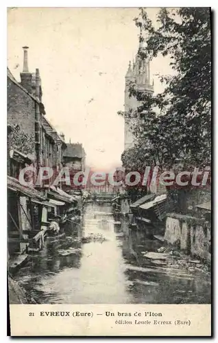 Cartes postales Evreux Un Bras De I'Iton