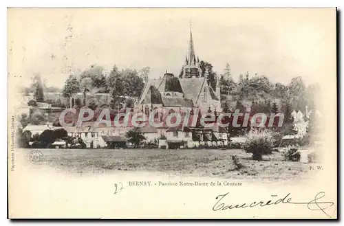 Cartes postales Bernay Paroisse Notre Dame De La Couture