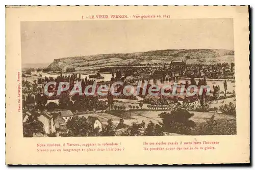 Cartes postales Le Vieux Vernon Vue Generale Au
