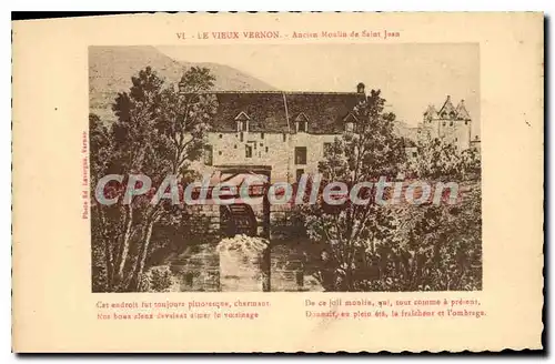 Cartes postales Le Vieux Vernon Ancien Moulin De Saint Jean