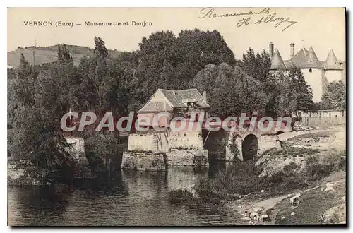 Cartes postales Vernon Maisonnette Et Donjon