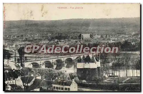 Cartes postales Vernon Vue Generale