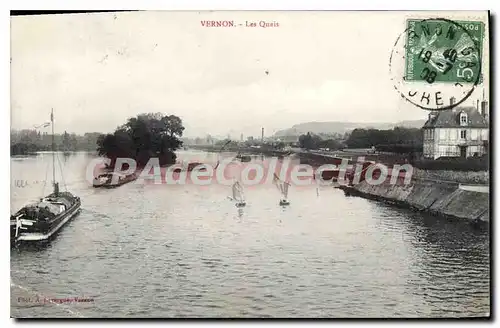 Cartes postales Vernon Les Quais