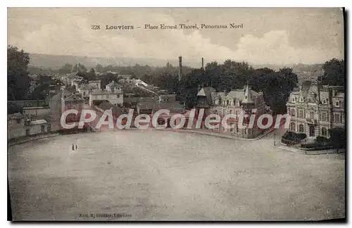 Cartes postales Louviers Place Ernest Thorel Panorama Nord