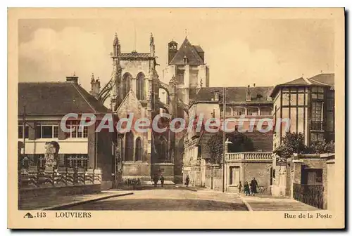 Cartes postales Louviers Rue De La Poste