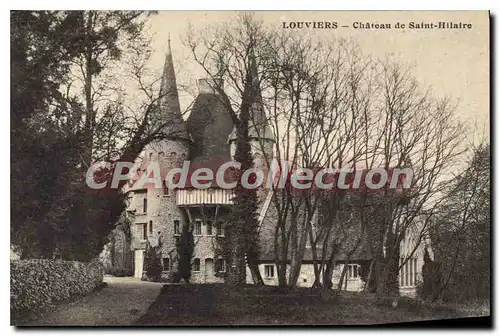 Ansichtskarte AK Louviers Chateau De Saint Hilaire