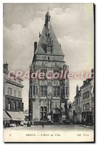 Cartes postales Dreux L'Hotel De Ville