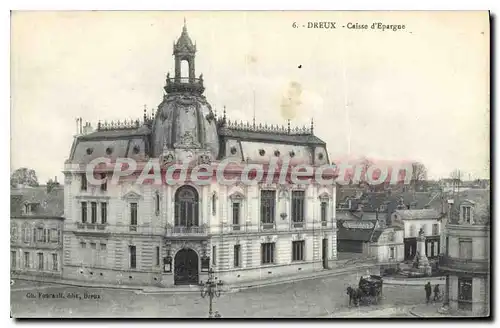 Cartes postales Dreux Caisse D'Epargne