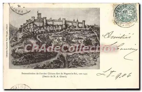 Cartes postales Nogent Le Roi reconstitution De I'Ancien