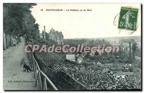 Cartes postales Chateaudun Le Chateau Vu Du Mail