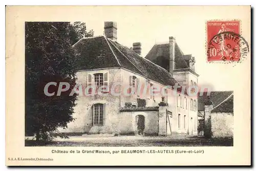 Ansichtskarte AK Beaumont Les Autels Chateau De La Grand Maison