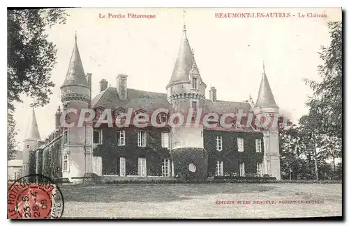 Ansichtskarte AK Beaumont Les Autels Le Chateau