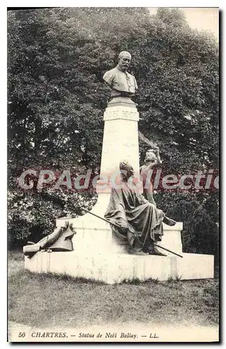 Cartes postales Chartres Statue De Noel Ballay