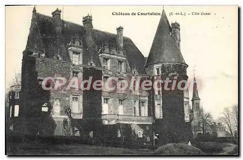 Ansichtskarte AK Chateau De Courtalain Cote Ouest