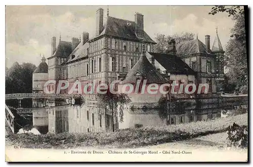 Cartes postales Dreux Chateau De St Georges Motel