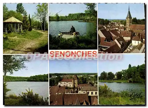 Cartes postales moderne Senonches Tonnelle Et Etang De Bodouleau