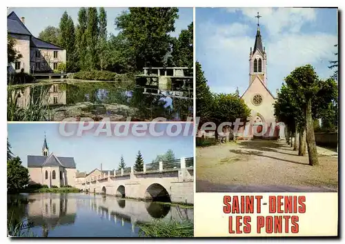 Cartes postales moderne Saint Denis Les Ponts Le Moulin De Saint Avit