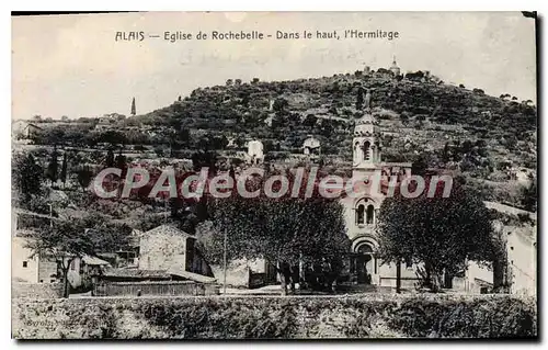 Cartes postales Ales Eglise De Rochebelle Dans Le Haut I'Hermitage