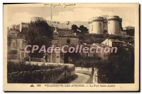 Cartes postales Villeneuve Les Avignon Le Fort Saint Andre