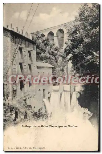 Cartes postales Beilegarde Usine Electrique Et Viaduc