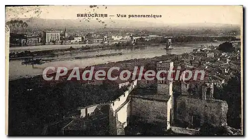 Cartes postales Beaucaire Vue Panoramique