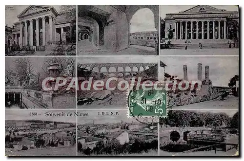 Cartes postales Nimes Souvenir De