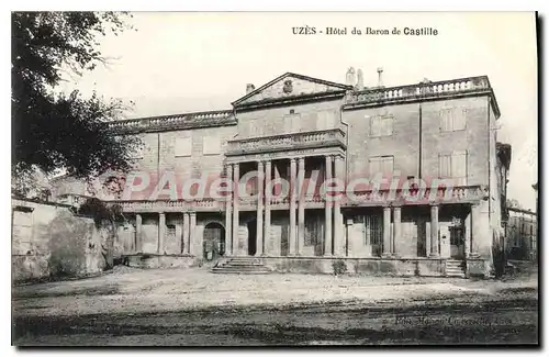 Cartes postales Uzes Hotel Du Baron De CAstille