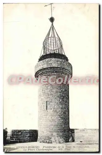 Cartes postales Aigues Mortes Plateforme De La Tour Le Constance