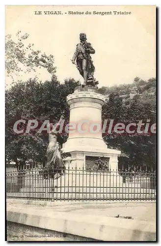 Cartes postales Le Vigan Statue Du Sergent Triaire