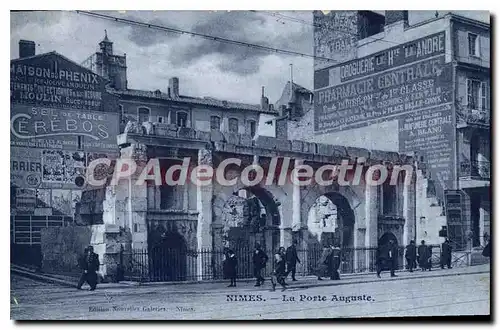 Cartes postales Nimes La Porte Auguste